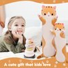 NXNYNZ Long Cat Plush Pillow, 27.6in Cute Cat Plushie Stuffed Animals Body Pillow, Yellow Kawaii Kitten Soft Plushie Doll Toy Birthday Gift for Kids Girlfriend