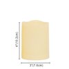 YINCHI 2 Waterproof Outdoor Battery Operated Flameless LED Pillar Candles with Timer Flickering Plastic Resin Electric Decorative Light for Lantern Patio Garden Home Decor Party Wedding Deco 3x4 Inch