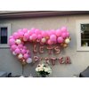 LaVenty LET'S PAR TEA Balloons Tea Party Birthday Banner Tea Party Decorations Lets Par-Tea Party Decor Par Tea Baby Shower Par Tea First Birthday Decoration Flower Garland (Floral Banner)