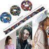 3 Pcs Spriral Lock Hair Tie dreadlock hair tie set dreadlock accessories for women and men dreadlocks ponytail holder Dread hair ties for braids thick curly hair (16 inches, Colorful)