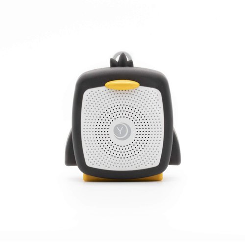 Yogasleep Pocket Baby Soother Penguin, White Noise Machine, 6 Soothing Sounds & Timer for Better Sleep, Includes Brown Noise & Lullabies, Compact Size for Travel & Child Safe, Must Have Registry Gift