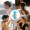 Seahorse Hair Claw Clips for Women, Unique Animal Hair Clips for Thick Hair, Elegant Hair Clips for Thin Hair Women Non Slip, Cute Acetate Ocean Hair Accessories Gifts for Women Girls
