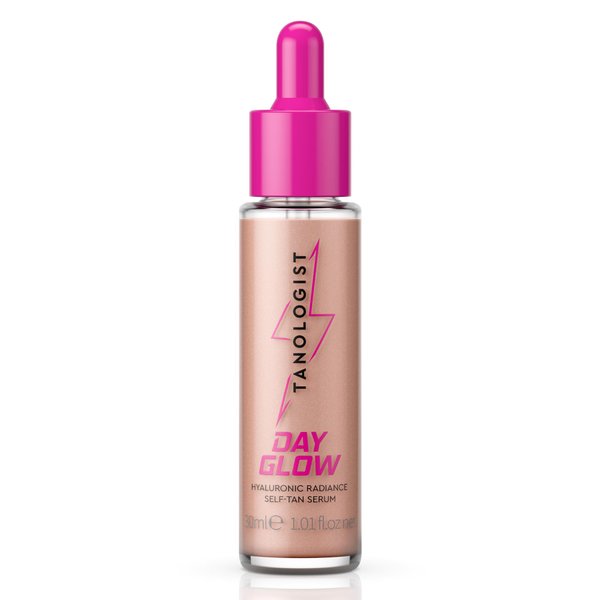 Tanologist Day Glow Face Serum - Hydrating Primer with Hyaluronic Acid, Vegan and Cruelty Free, 1.01 Fl Oz