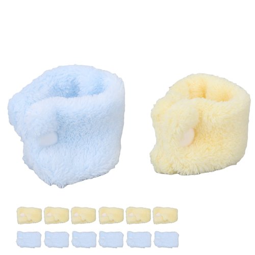 Rollers,ANGGREK 12 Pieces Soft Sleep Hair Curlers Flexible Hair Styling Curlers Coral Fleece Hair Curler Tool for Beautiful Short or Long Hair