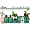 Difeel Rosemary and Mint Premium Hair Oil Infused with Biotin 8 oz. - Made with Natural Mint & Rosemary Oil for Hair Growth