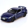 1/36 Scale Nissan R35 Diecast Model Cars,Pull Back Vehicles Nissan GTR R35 Toy Cars,Cars Gifts for Boys Girls Blue