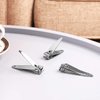 28 Pieces Fingernail Nail Clippers Bulk Thick Stainless Steel Toe Nail Clippers Nail Cutter Set Portable Sturdy Nail Clippers for Men and Women (Simple Style)