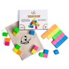 Glow in The Dark Magnetic Building Blocks (35 Pcs) – 1.38 in. Safe Toddler Blocks w/Manual & Travel Pouch - STEM Toys for Fine Motor Skills & Creativity - Ideal Toddler Educational Toys for Gifting