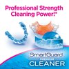 SmartGuard Premium Cleaner Crystals & Cleaning Case -(110 Cleanings)- Removes Stain, Plaque, & Bad Odor from Clear Braces, Dentures, Night Guards, Mouth Guard, & Retainers.