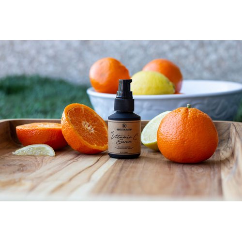 NANO VITAMIN C SERUM Instant absorption, REDUCES fine lines, wrinkles. REVITALIZES dull and damaged skin. 30ml bottle (1 fl oz).