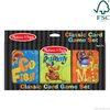 Melissa & Doug Classic Card Games Set - Old Maid, Go Fish, Rummy