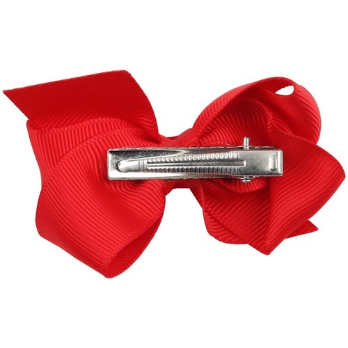 Koolgil Baby Girl's 2Pcs Cute 3 Inch Pure Color Bow-knot Hair Clip for Photography Travel Daily Life (Cream)