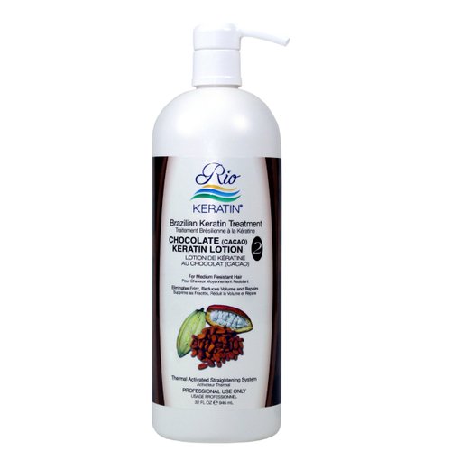 Brazilian Keratin Treatment By Rio Keratin 16 Oz Chocolate