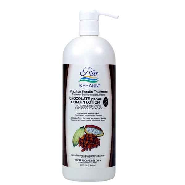 Brazilian Keratin Treatment By Rio Keratin 16 Oz Chocolate