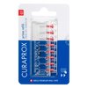 Curaprox CPS 07 Prime Refill Pack Interdental Brushes, 0.7mm to 2.5mm, Red (8 Pack)