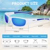 Duduma Tr8116 Polarized Sports Sunglasses for Men Women Baseball Cycling Golf Fishing