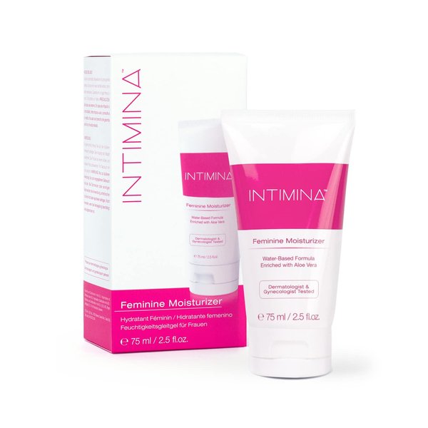 Intimina Feminine Moisturizer - Vaginal Moisturizer - Personal Lubricant for Women Water Based Lubrication for Toys, Kegel Balls, and Menstrual Cups