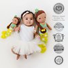cuddle + kind Pearl The Mermaid Little 13" Hand-Knit Doll – 1 Doll = 10 Meals, Fair Trade, Heirloom Quality, Handcrafted in Peru, 100% Cotton Yarn