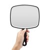 OMIRO Hand Mirror, Black Handheld Mirror with Handle, 6.3" W x 9.6" L