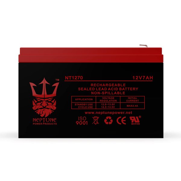 Neptune 12v 7ah Replacement Battery for APC BackUPS ES 750 12V 7Ah