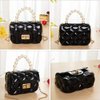 Little Girls Crossbody Purses Toddler Handbag Mini Casual Messenger Shoulder Bag for Kids (Black)