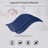 OliviaLiving Small Cute Hot Water Bottle with Cover, 1L Hot Water Bag for Children, Hot and Cold Compress, Hand Feet Warmer, Neck and Shoulder Pain Relief