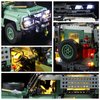 YEABRICKS LED Light for Lego-10317 Icons Land Rover Classic Defender 90 Building Blocks Model (Lego Set NOT Included)