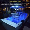 Boaton Marine Led Boat Lights, Night Fishing Lights, Boat Interior Lights, No Drilling Install Boat Deck Lights Courtesy Lights, White