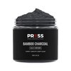 PRESS SKINCARE Bamboo Charcoal Face Mask| Mud Masks for Face | Face Masks Skincare for Men | Exfoliator, Pore Cleansing & Anti Aging Hydrating Face Masks Skin care |3.4 FL. OZ