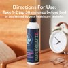 RefluxRaft Acid Reflux Therapy PM with Organic Alginate & Melatonin, Rapid & Lasting Gerd, LPR & Digestion Symptom Support, Zero Sugar, Gluten Free, Midnight Berry, 47 Gel Servings, 8 OZ Bottle