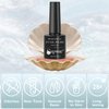SUPWEE Pearl Shell Gel Polish Nail Mermaid Gel Nail Polish White Pearlescent Gel Nail Polish Shell Thread Glitter Gel Polish 10ML Shimmer Mermaid Soak Off UV LED Gel