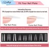 Vettsy Solid Nail Tips Glue Gel for Press on Nails Diamond Rhinestone Gel Super Adhesive Acrylic Fake Nail Tips Strengthen Natural Nails Beginners Art DIY Home Professional Gel Salon UV Cured (10g)