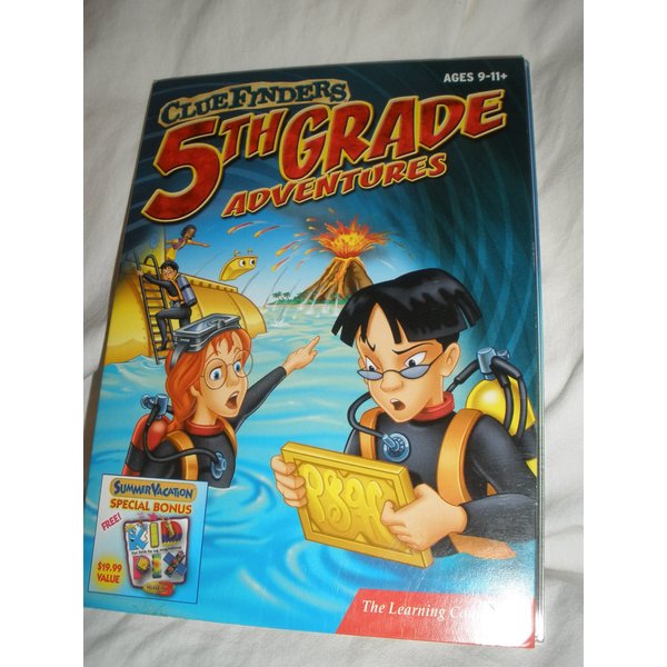 ClueFinders 5th Grade Adventures with Real World Adventure Kit (Old Version)