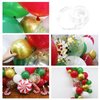 GuassLee Christmas Balloons Garland Arch Kit - Red Green Gold Confetti Balloons with Candy Mylar Balloons for Christmas Holiday Candy Theme Baby Shower Birthday Xmas Party Decorations, 101 Pack