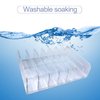 Acrylic Clear Eyeshadow Palette Organizer 7 Sectons Makeup Palette Organizer for Bathroom Countertops,Vanities