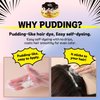 eZn Pudding Hair Dye Ammonia Free Semi-Permanent Self Hair Dye DIY Kit included contain Keratin Made in Korea Beauty (damask rose)
