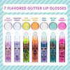 L.O.L. Surprise! Party Favors - 7PC Lip Gloss Canister with Bonus Stickers Party favor