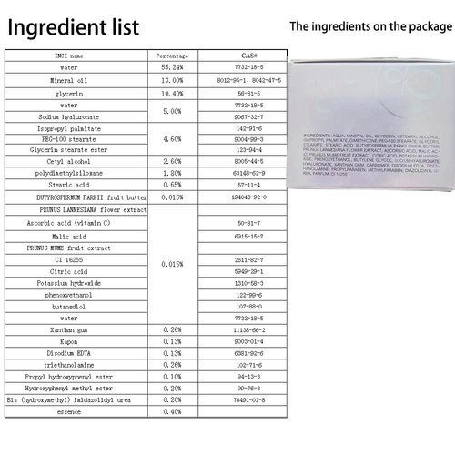 AKARY Sakura Essence Cream Facial Moisturizer, Daily Hydrating Repair Face Cream with Sodium Hyaluronate for All Skin Types, Face and Neck Cream to Smooth Skin (60g)