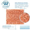 Redecker Copper Thread Mini Scrubber, 2 x 1-5/8 inches, Non-Abrasive Scouring Pad, Scrubber for Cleaning Small Areas, Surfaces, Edges, and Hard to Reach Corners, Made in Netherlands