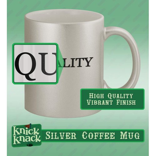 Knick Knack Gifts Ate A Vegan Meal - 11oz Silver Coffee Mug Cup