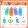YUEYUEJIA Dog Toothbrush Finger Toothbrush Dog Tooth Brushing Kit 8Pack Dog Finger Toothbrush for Dog Teeth Cleaning&Dog Dental Care Dog Tooth Brush Dog Toothbrush Kit Pet Toothbrush