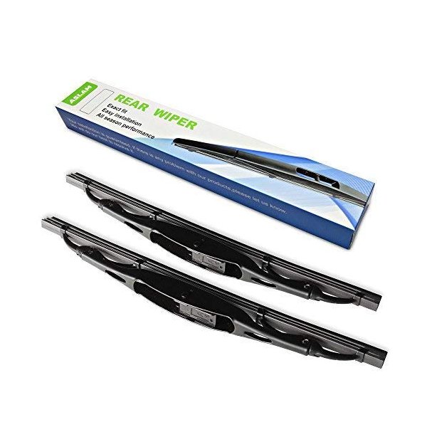 Rear Wiper Blade,ASLAM 10-1 Rear Windshield Wiper Blades Type-E for Original Equipment Replacement,Exact Fit(Pack of 2)