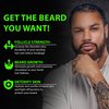 2X Thickening BIOTIN Beard Balm For Men & Mustache Wax for Beard Growth • Organic Beard Conditioner for Men & Beard Softener for Men • Beard Moisturizer for Men • Castor Oil Beard Wax for Men • USA
