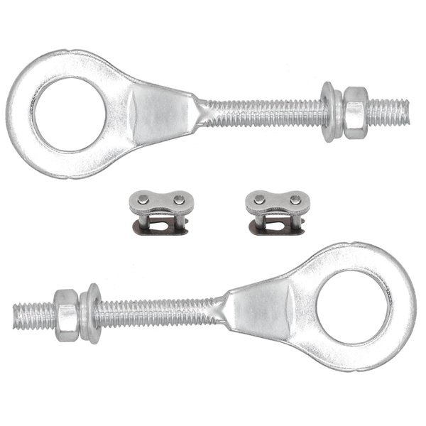 15mm Chain Tensioner Axle Adjuster for 196cc 6.5HP Coleman CT200U CT200U-ex BT200X Axis M200 Massimo Baja Warrior MB200 MB165 MBX10 MBX11 Mini Bike 50cc-125cc CRF50 CRF70F XR70 CT70 Pit Dirt Bike