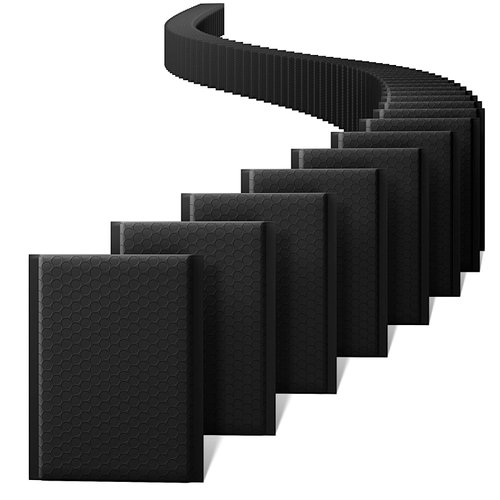 Metronic Black Bubble Mailer 6x10 100Pack Self-Seal Padded Envelopes Waterproof Bubble Envelopes Cushioning Poly Bubble Mailer for Mailing Makeup Jewelry Mother's Day Gifts Small Business