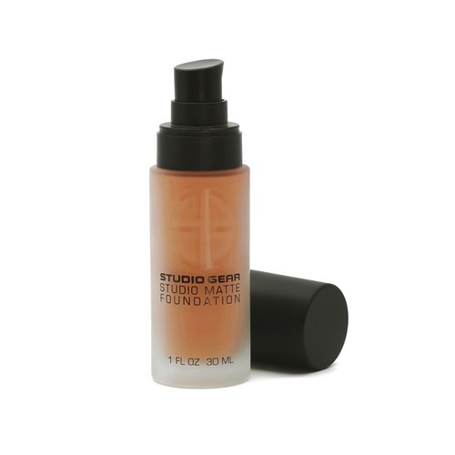 Studio Gear Cosmetics Studio Matte Foundation, Nutmeg, 1 Fluid Ounce
