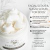 Pure & Coco Moisturizing Exfoliator: Organic Coconut Oil & Vanilla, Skincare Beauty Scrub - Moisturizer for Face, Body, Facial Exfoliator & Shaving Oil, Sugar Exfoliant - Dry & Eczema Skin (27.8oz)
