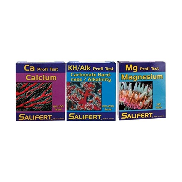 Salifert Alkalinity Calcium Magnesium Combo Test Kit