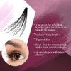 Ardell False Eyelashes Double Up Individuals Knot-Free Long Black 4 Pack