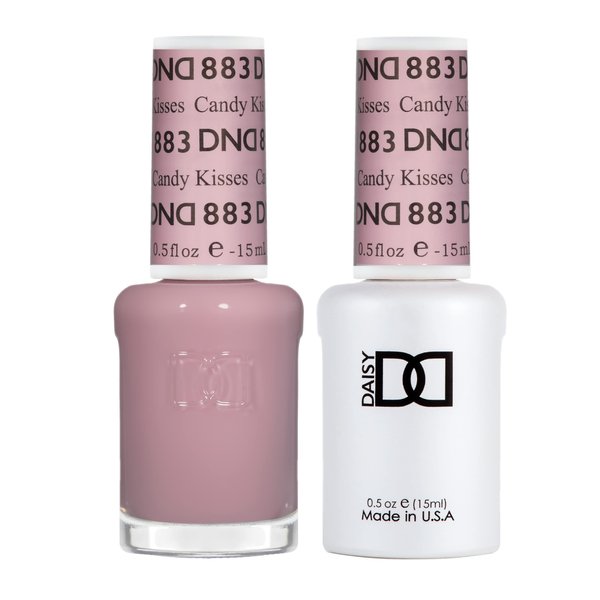 DND Gel Polish Set - 1 each of Gel Polish and Nail Polish, 857 Sheer Nude, 0.5 Fl Oz